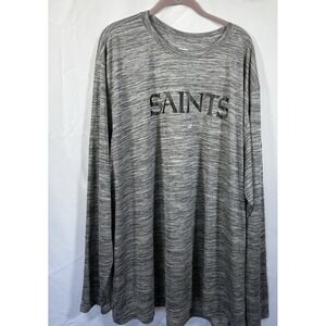 Nike‎ Tee Shirt Size 4XL New Orleans Saints Crew Neck Pullover xxxxl